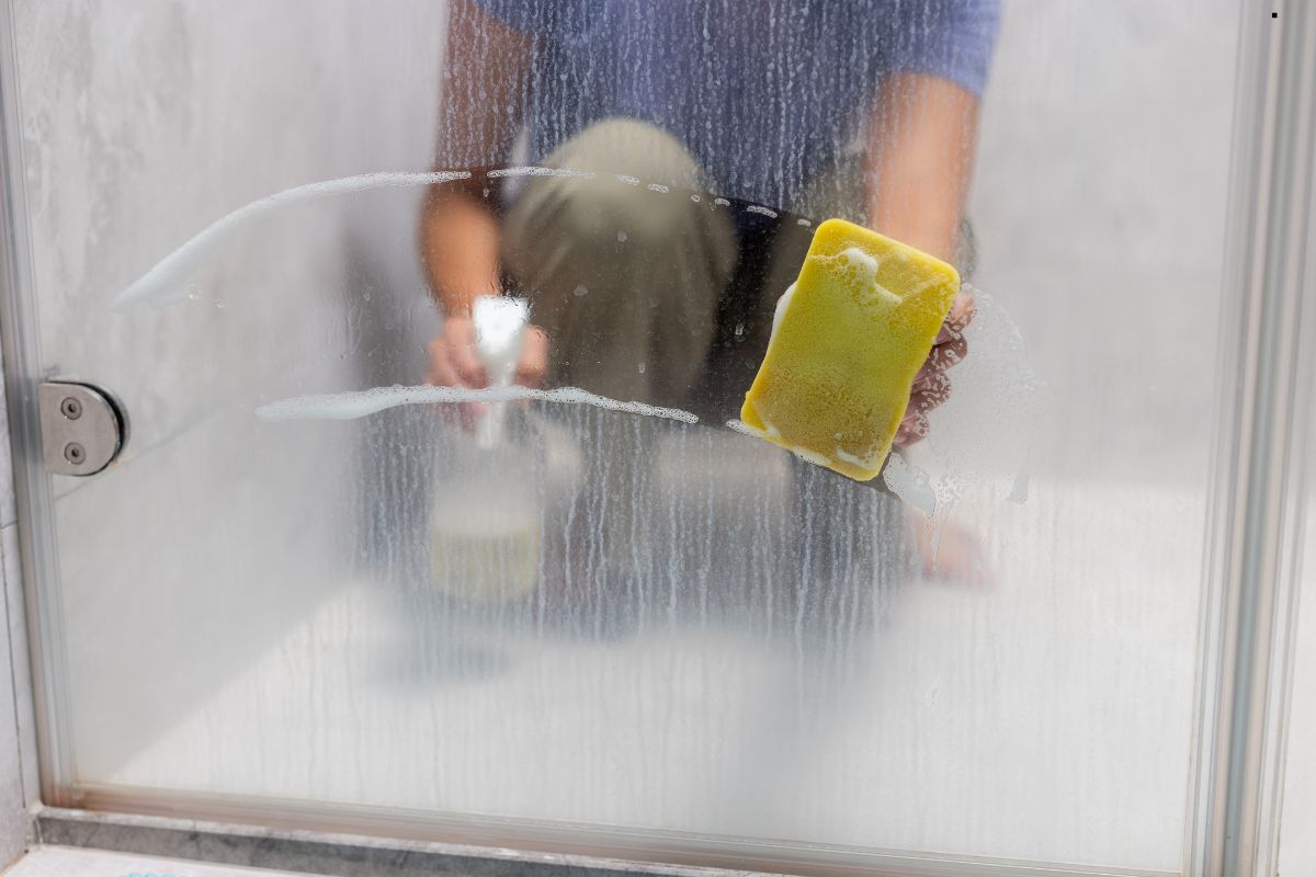 Hard water on windows